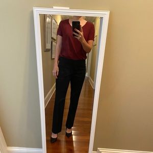 Maroon shirt blouse